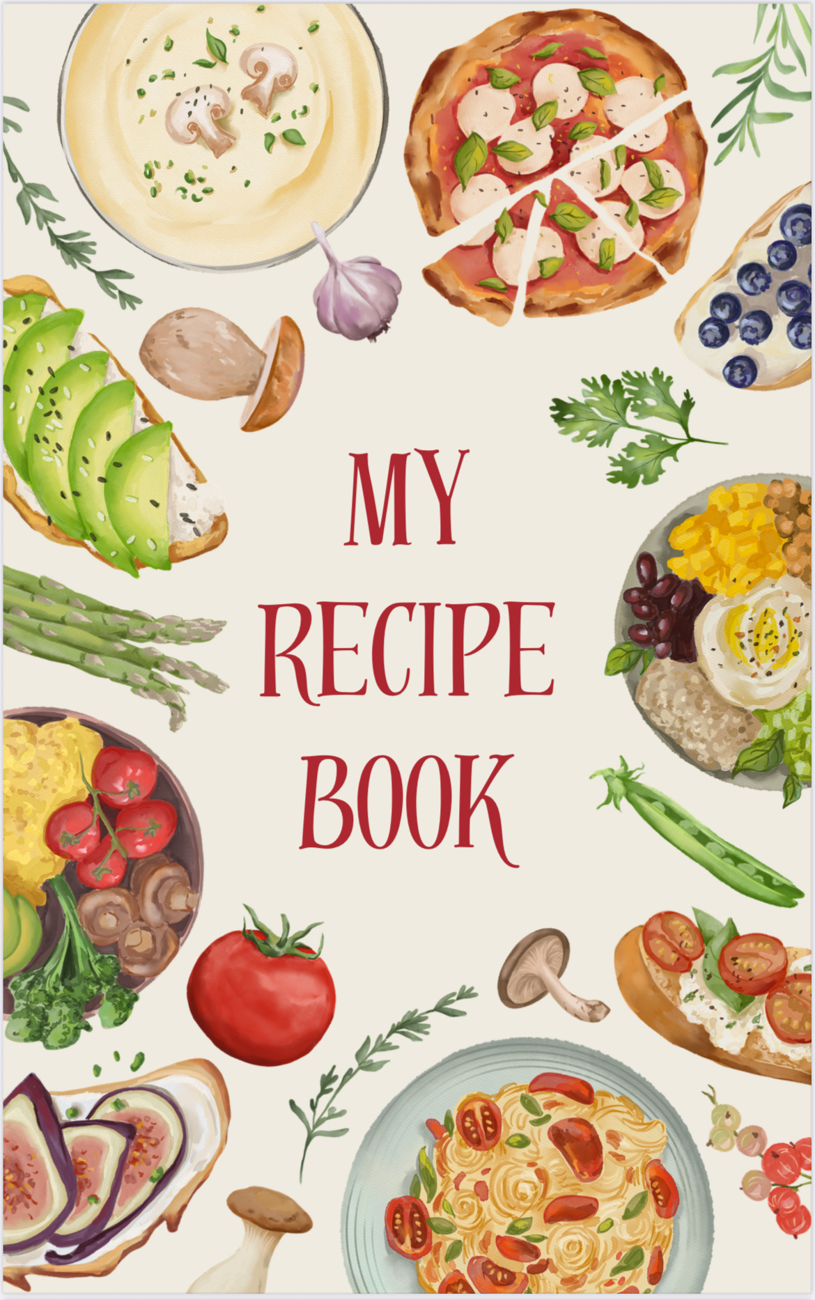 Recipe Book Front Page